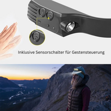 Lade das Bild in den Galerie-Viewer, Night to day LED-Stirn-Lampe mit Sensor- bringe Licht ins Dunkel.  (40% Rabatt)
